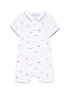 Tutina per neonato Tartine Et Chocolat bianco con stampa grafica - Rubino Kids