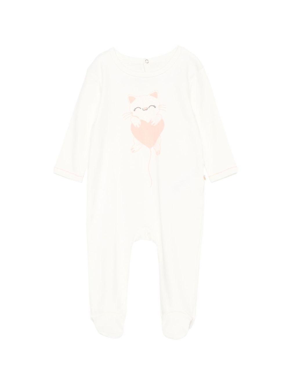 Tutine per neonata Billieblush bianco con stampa gatto - Rubino Kids