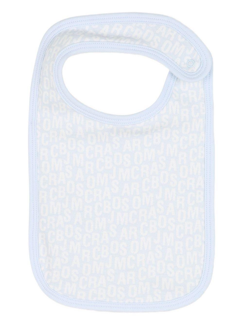 Tutine per neonato The Marc Jacobs Kids azzurro con stampa logo (3 pezzi) - Rubino Kids