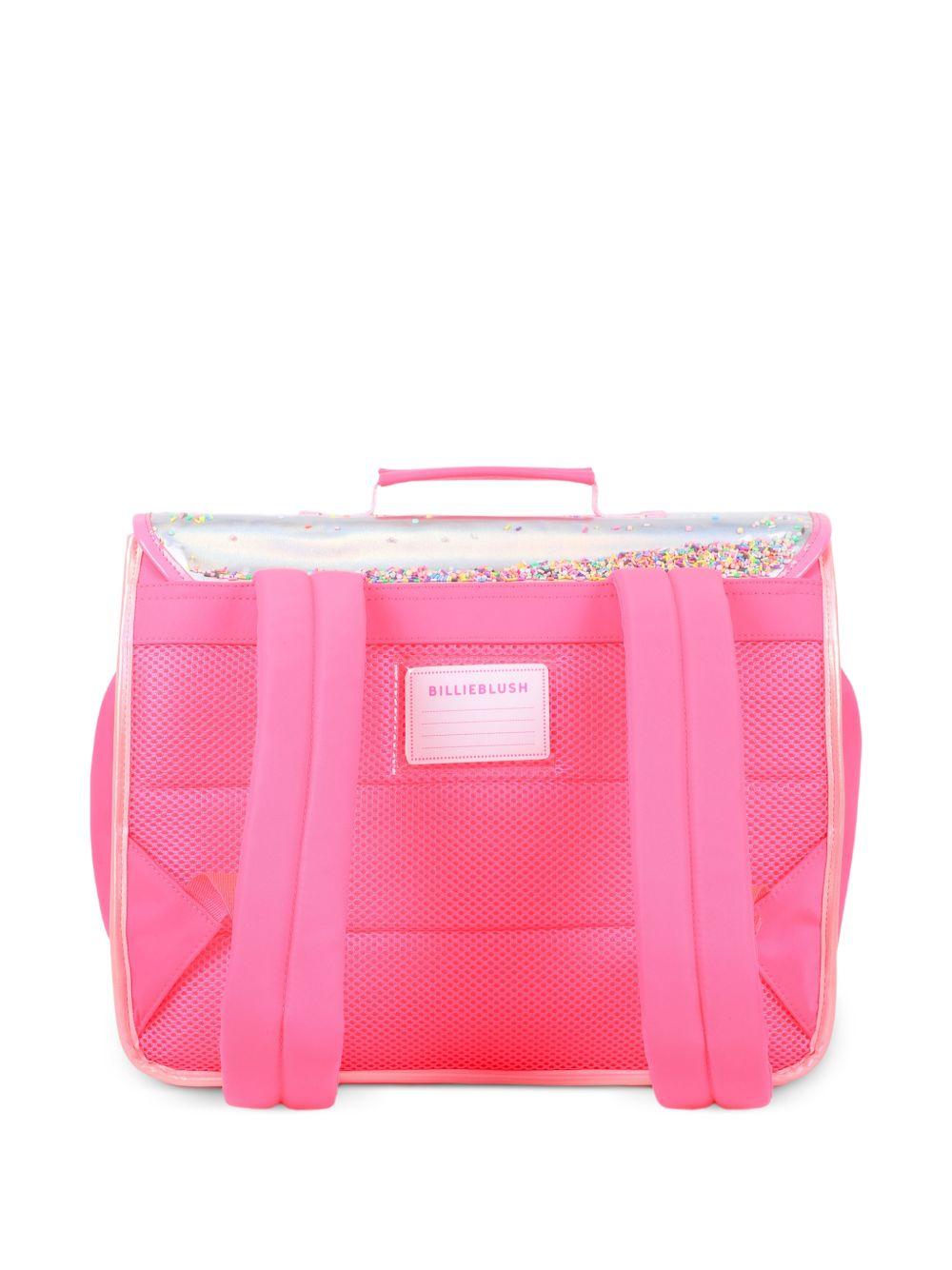 Zaino per bambina Billieblush rosa con dettaglio confetti - Rubino Kids