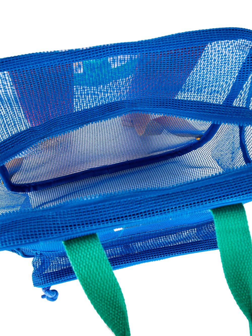 Zaino per bambini Bobo Choses blu con design a rete - Rubino Kids