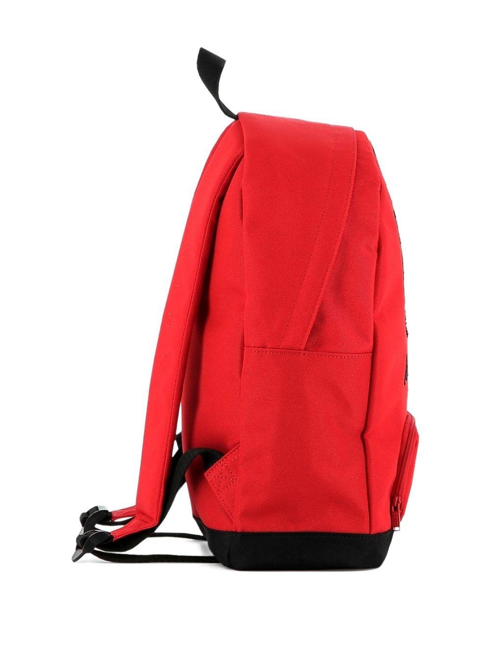 Zaino per bambini Kenzo Kids rosso con ricamo Tiger - Rubino Kids