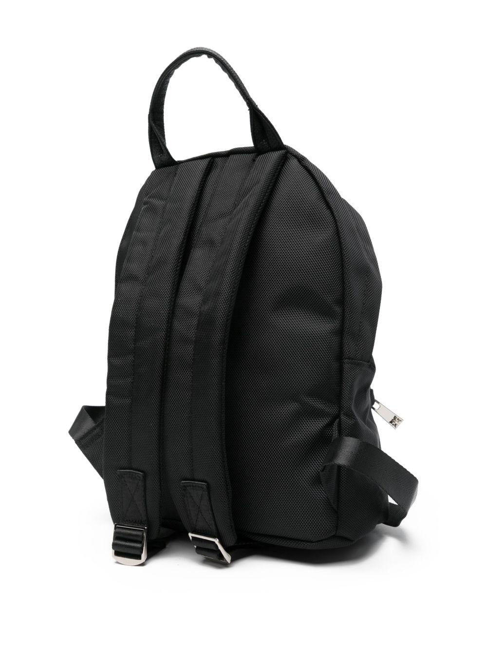 Zaino per bambino John Richmond Junior nero con applicazione - Rubino Kids