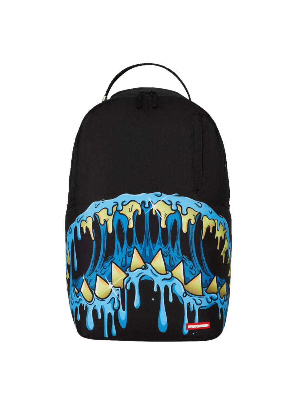 Zaino per bambino Sprayground Kid nero con stampa denti di squalo - Rubino Kids