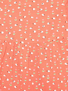 Abito arancione per neonata con stampa all over Stella McCartney Kids - Rubino Kids