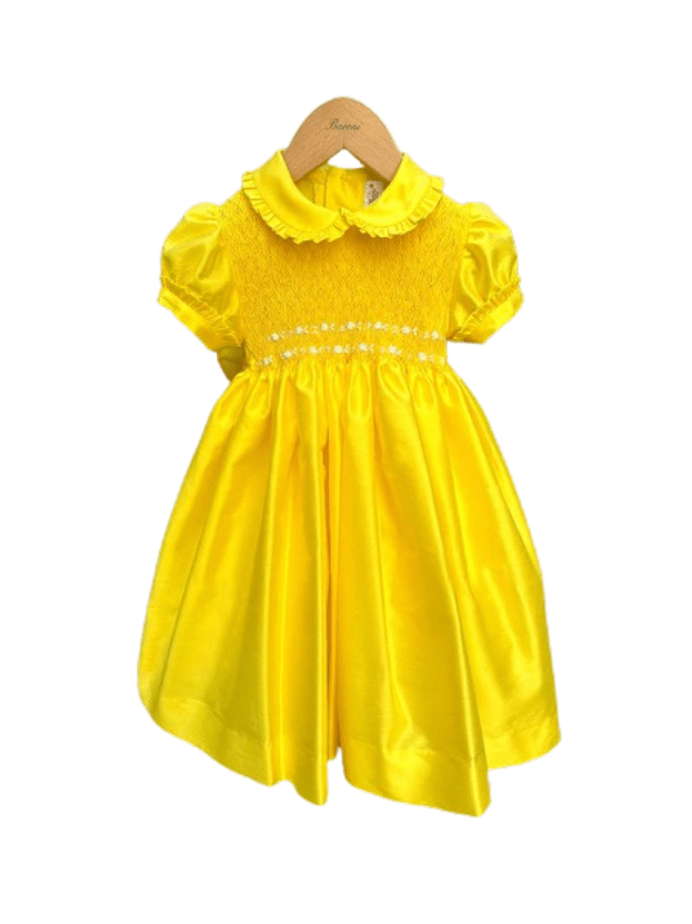 Abito con smock a mano - Rubino Kids