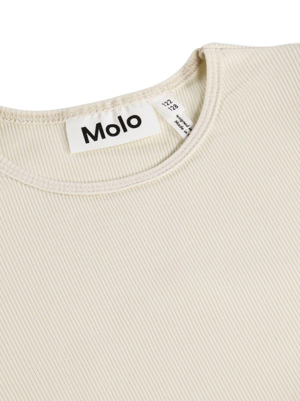 Abito Cyrusila per bambina Molo beige con decorazione in paillettes - Rubino Kids