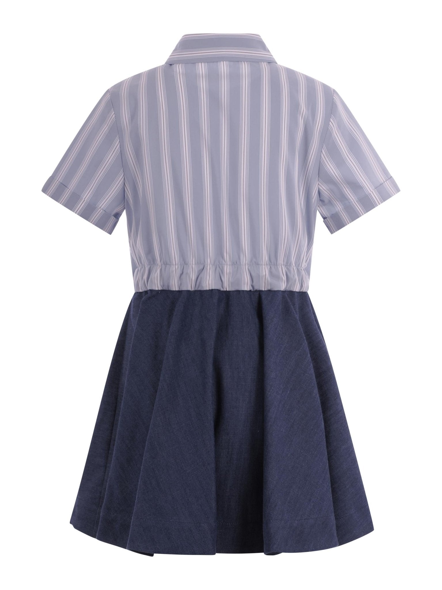 Abito per bambina Balmain Kids multicolor con logo sul davanti - Rubino Kids