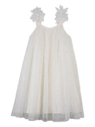 Abito per bambina Billieblush bianco a fiori - Rubino Kids