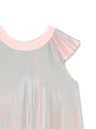 Abito per bambina Billieblush rosa con design plissettato - Rubino Kids