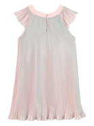 Abito per bambina Billieblush rosa con design plissettato - Rubino Kids
