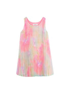 Abito per bambina Billieblush rosa con design plissettato - Rubino Kids