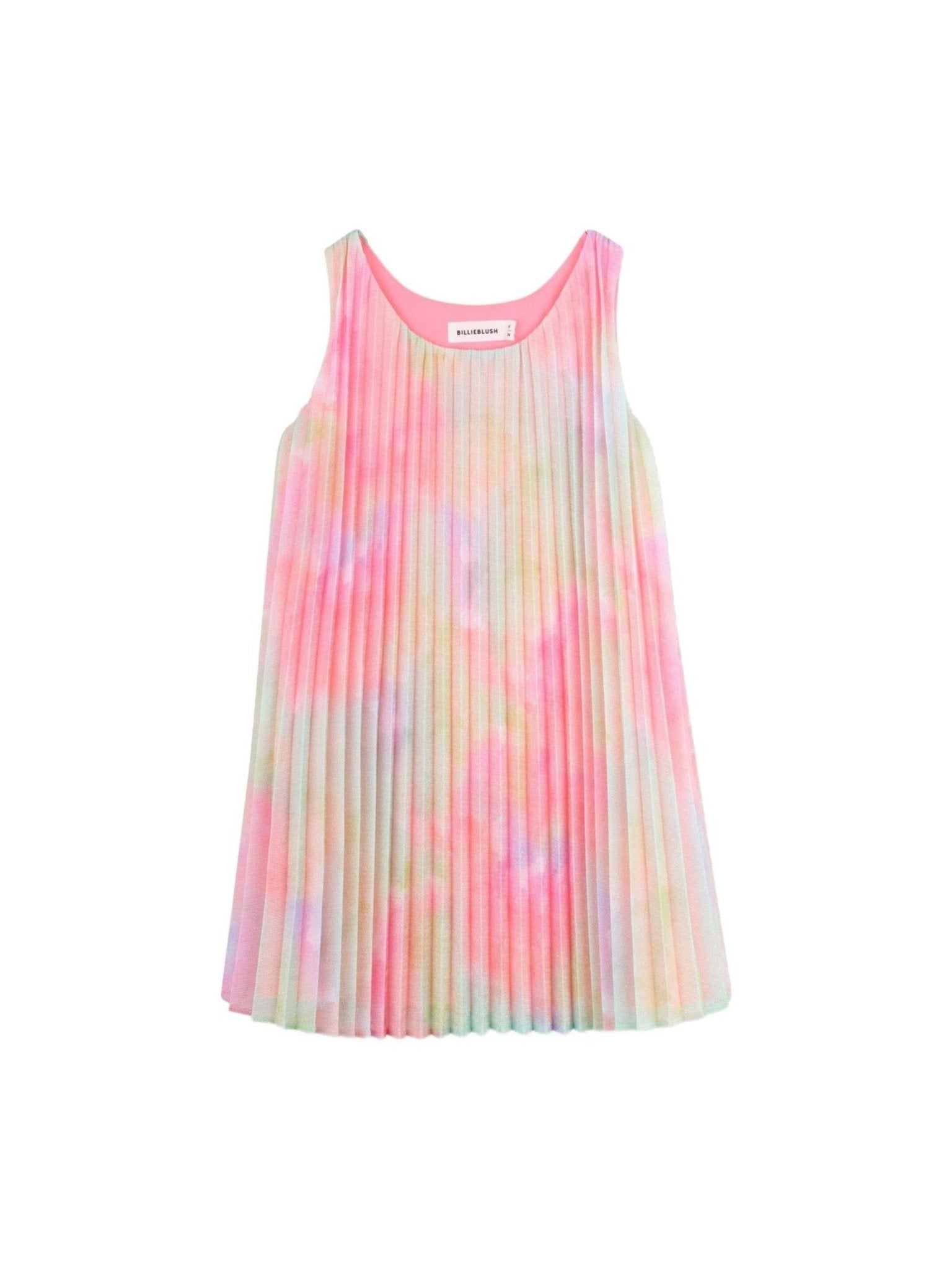 Abito per bambina Billieblush rosa con design plissettato - Rubino Kids