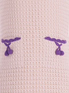 Abito per bambina Bonpoint bianco con lavorazione a uncinetto - Rubino Kids