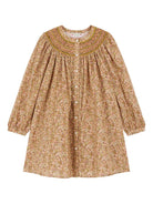 Abito per bambina Bonpoint giallo con stampa a fiori - Rubino Kids