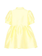 Abito per bambina Elie Saab Junior giallo con maniche a palloncino - Rubino Kids