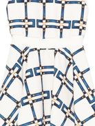 Abito per bambina Elisabetta Franchi la mia bambina bianco con stampa - Rubino Kids