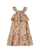 Abito per bambina Etro Kids beige con motivo a pois - Rubino Kids