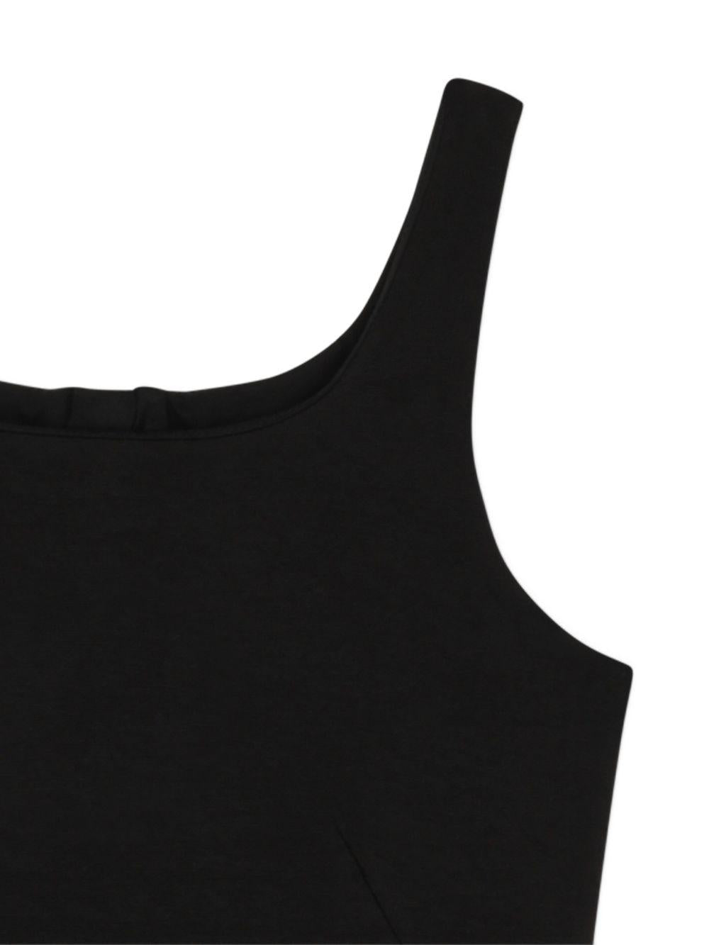 Abito per bambina Givenchy Kids nero con taglio svasato - Rubino Kids