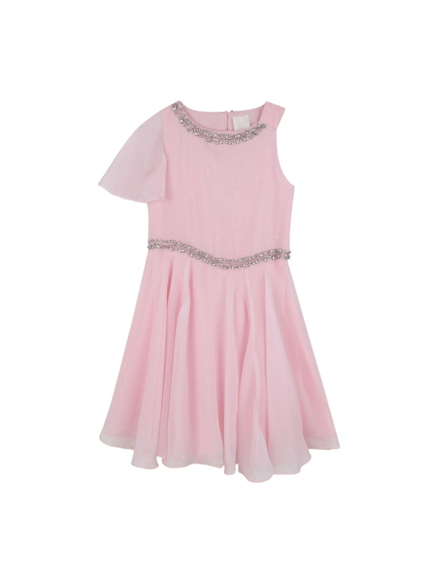 Abito per bambina Givenchy Kids rosa con design asimmetrico - Rubino Kids