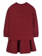 Abito per bambina Givenchy Kids rosso con stampa con logo sul davanti - Rubino Kids