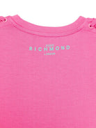 Abito per bambina John Richmond Junior fucsia con dettaglio con cinturino - Rubino Kids