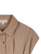 Abito per bambina Michael Kors Kids marrone con tasca applicata - Rubino Kids