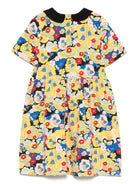 Abito per bambina Mini Rodini multicolore con stampa floreale - Rubino Kids