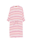 Abito per bambina Missoni Kids rosa a zig zag - Rubino Kids
