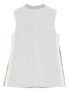 Abito per bambina Palm Angels Kids grigio smanicato - Rubino Kids
