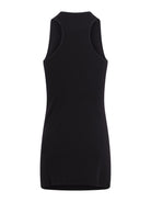 Abito per bambina Stella McCartney Kids nero con logo sul davanti - Rubino Kids