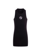 Abito per bambina Stella McCartney Kids nero con logo sul davanti - Rubino Kids