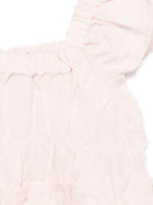 Abito per bambina Stella McCartney Kids rosa con ricami floreali - Rubino Kids