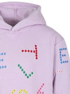 Abito per bambina Stella McCartney Kids viola con cappuccio - Rubino Kids