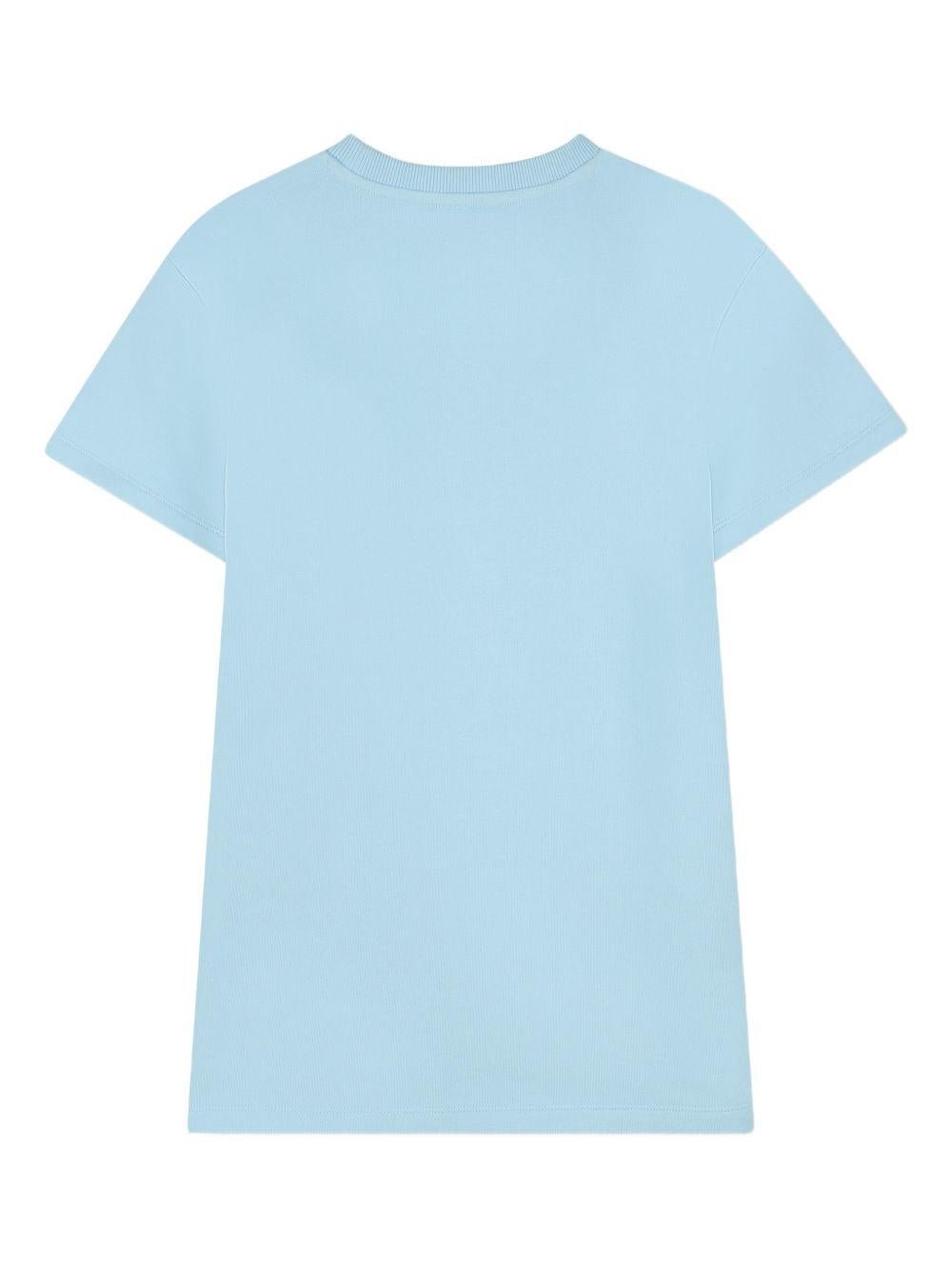 Abito per bambina The Marc Jacobs Kids azzurro con stampa grafica sul davanti - Rubino Kids