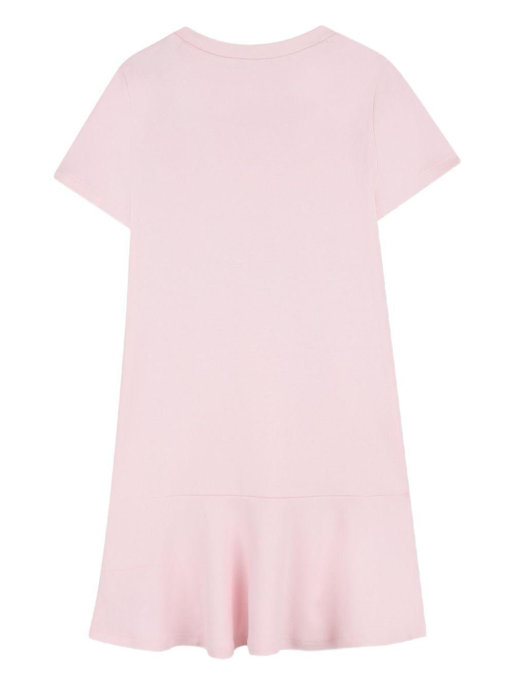 Abito per bambina The Marc Jacobs Kids rosa con dettaglio borsa - Rubino Kids