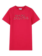 Abito per bambina The Marc Jacobs Kids rosso modello T-shirt con decorazione - Rubino Kids