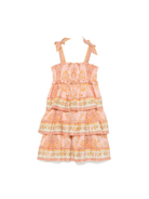 Abito per bambina ZIMMERMANN Kids Wylie multicolore con stampa grafica all - over - Rubino Kids