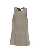 Abito per donna Alysi grigio con effetto increspato - Rubino Kids