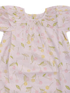 Abito per neonata Bonpoint bianco con stampa ciliegie all - over - Rubino Kids