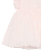 Abito per neonata Elisabetta Franchi La Mia Bambina rosa con ruches - Rubino Kids