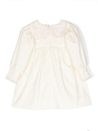 Abito per neonata JESURUM BABY Cadoro bianco con colletto ricamato - Rubino Kids