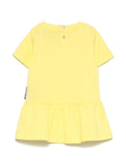 Abito per neonata John Richmond Junior giallo con gonna con balze - Rubino Kids