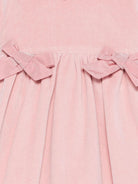 Abito per neonata Mariella Ferrari rosa con dettaglio fiocchi - Rubino Kids