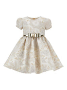 Abito per neonata Monnalisa bianco con stampa Paisley - Rubino Kids