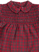 Abito per neonata Pepecè rosso con colletto alla Peter Pan - Rubino Kids