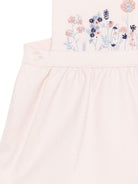 Abito per neonata Tartine Et Chocolat rosa con ricamo a fiori - Rubino Kids