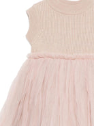 Abito Xewa per neonata Donsje rosa con tulle - Rubino Kids