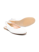 Ballerine per bambina Andrea Montelpare Saint Trope bianche con punta tonda - Rubino Kids