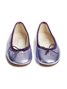Ballerine per bambina Bonpoint lilla con fiocco - Rubino Kids